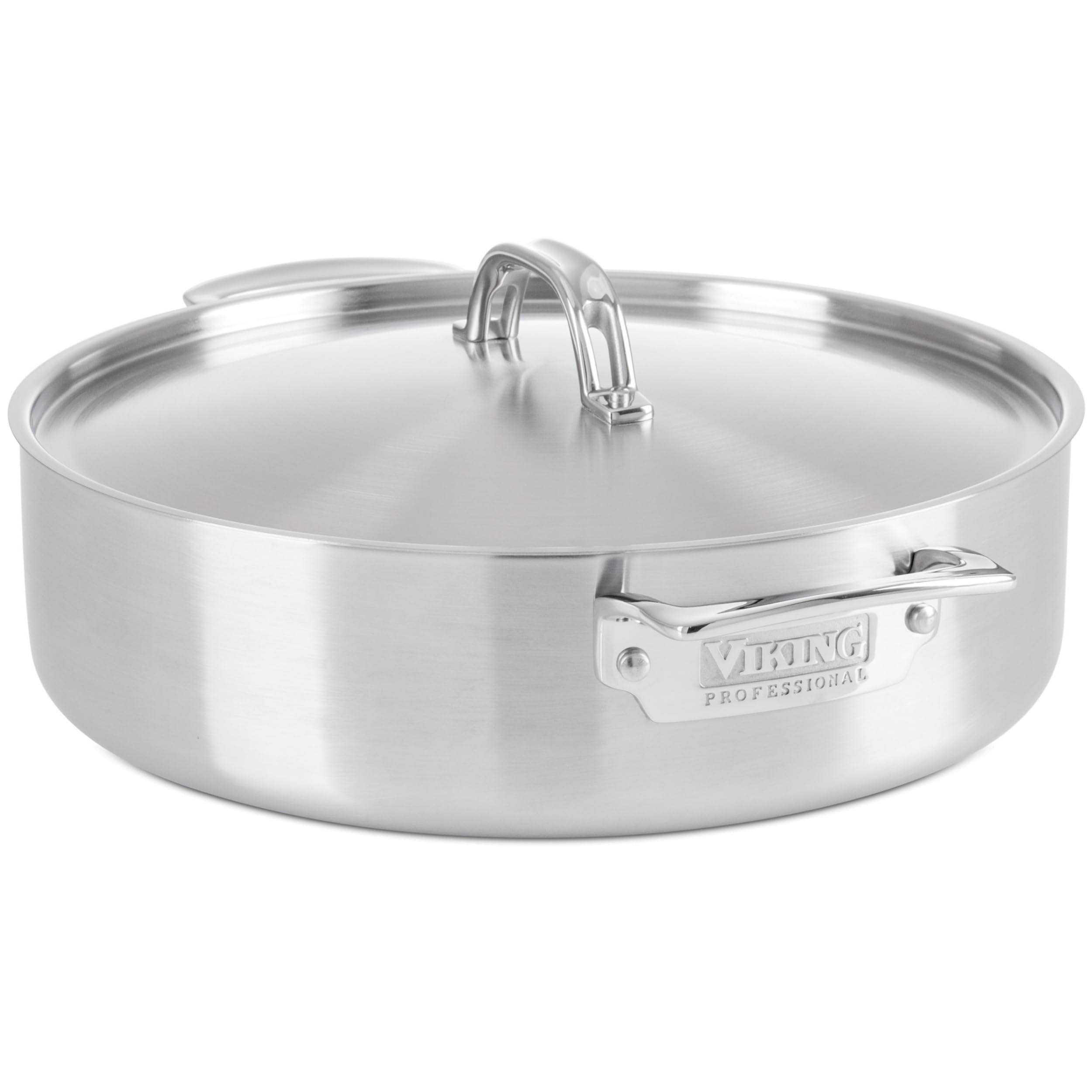 Amazon.com: Viking 5-Ply Stainless Steel Casserole Pot with Lid